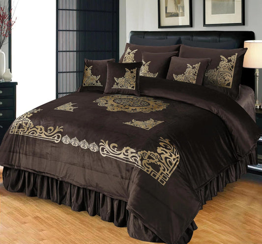 Bridal Bedsheet set 9pcs HB-033